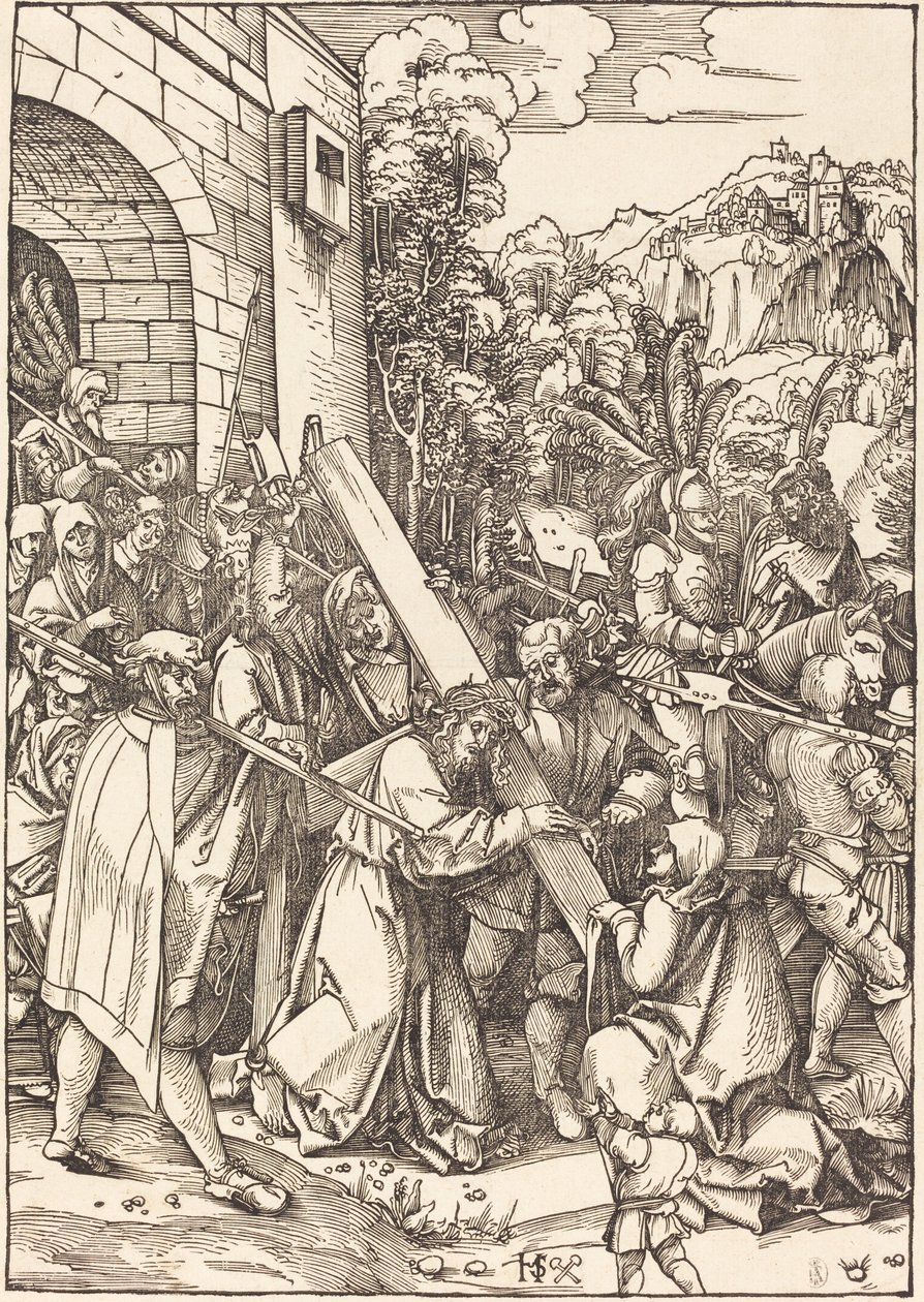 Le Christ portant la Croix - Hans Leonard Schaufelein