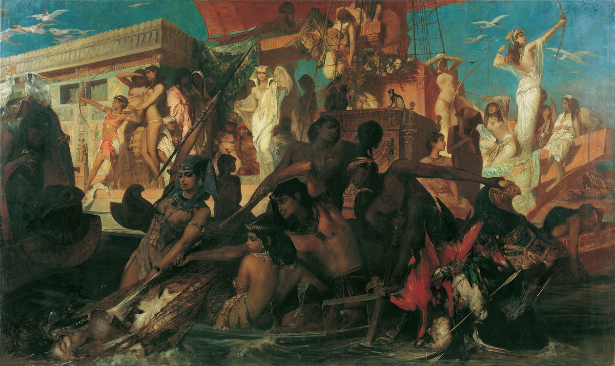 La chasse au Nil - Hans Makart