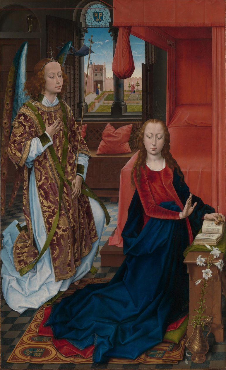 Annonciation, 1465-75 - Hans Memling
