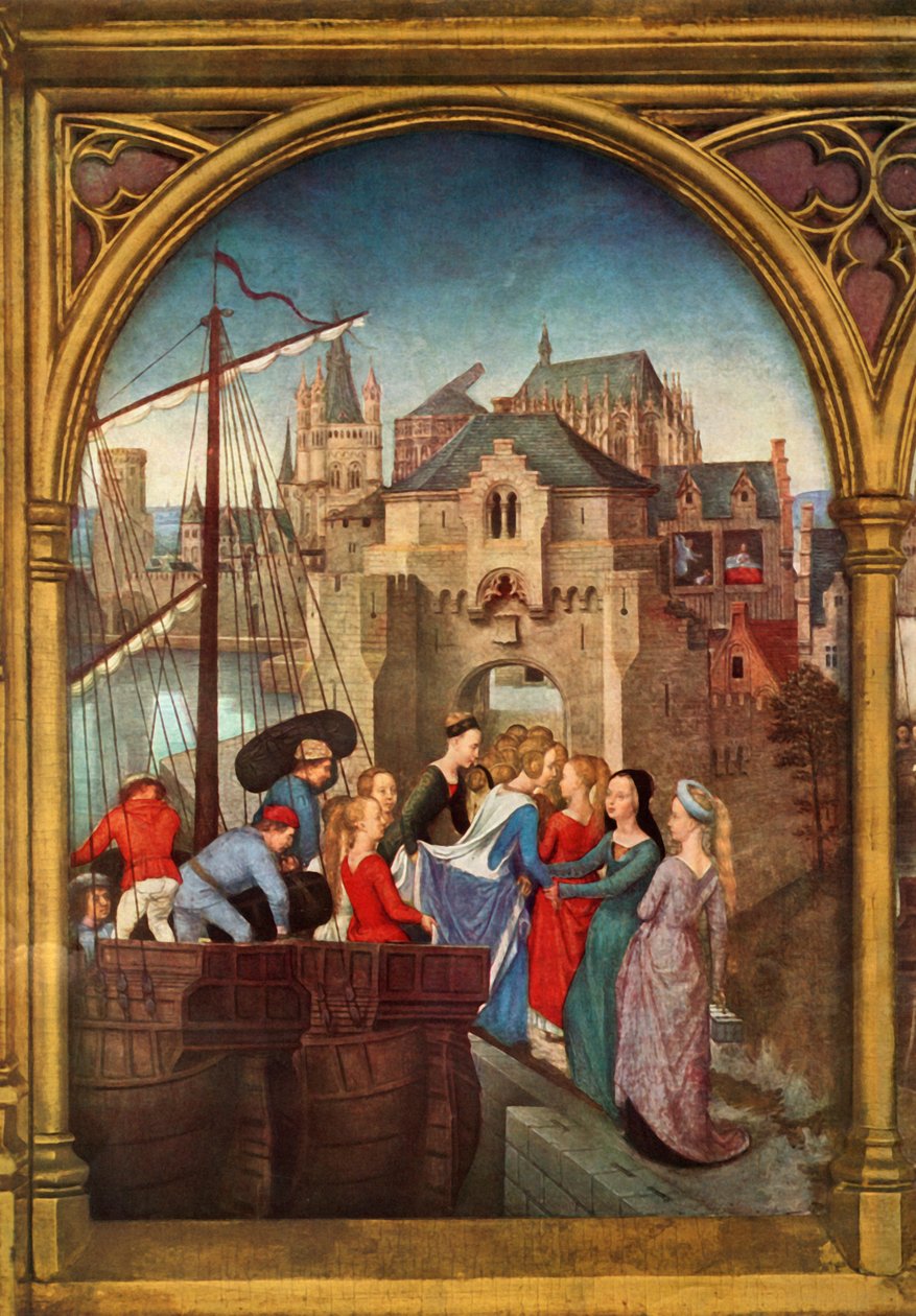 Arrivée à Cologne, 1489 - Hans Memling
