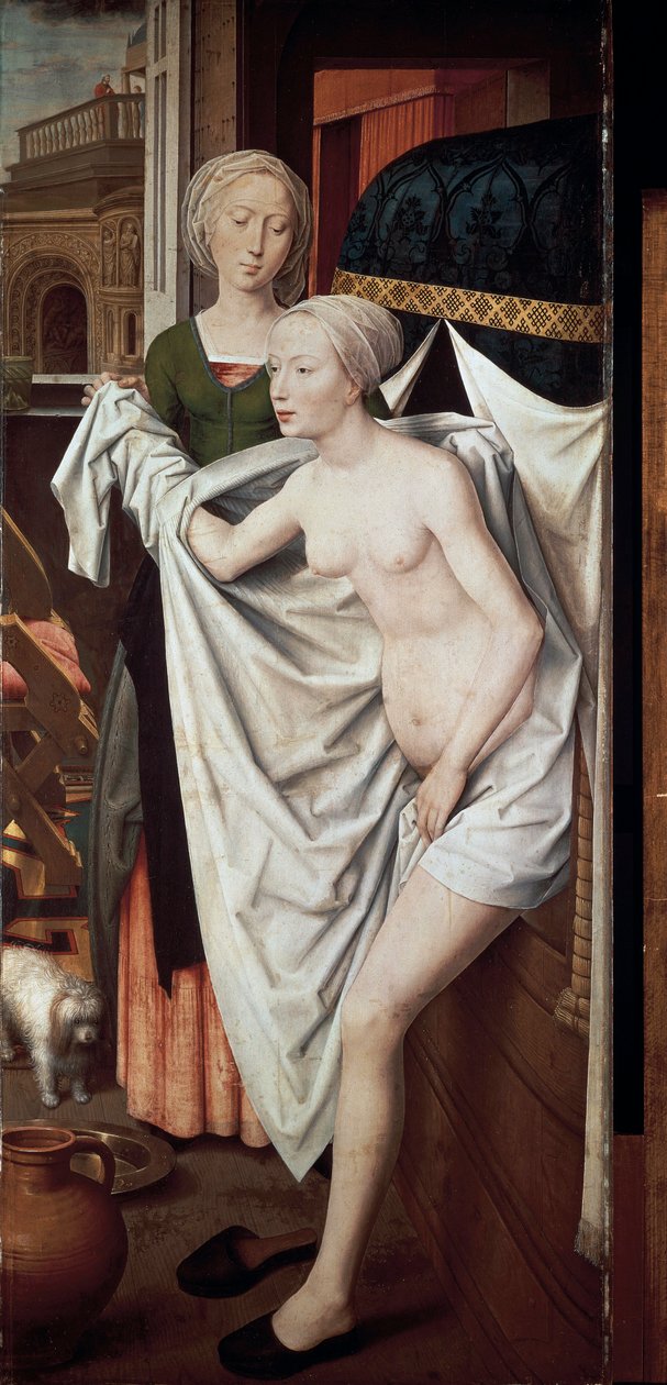 Bethsabée au bain, vers 1485 - Hans Memling