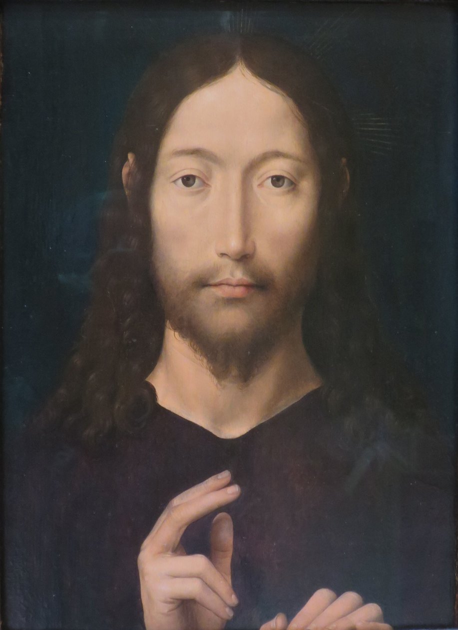 Le Christ donne sa bénédiction - Hans Memling