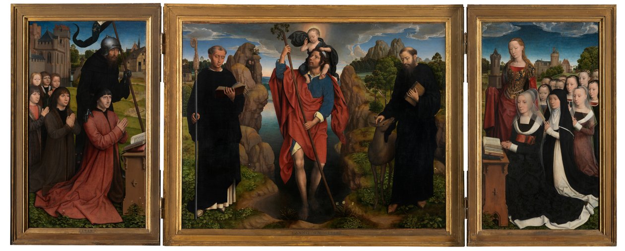 Triptyque de Willem Moreel - Hans Memling