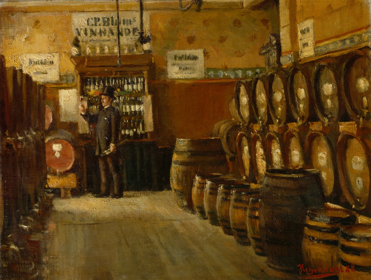 De Bloms bodega - Hans Olaf Heyerdahl