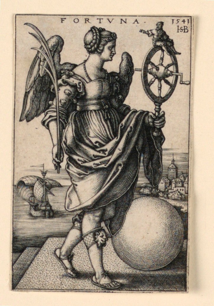 Fortuna (Fortune) - Hans Sebald Beham