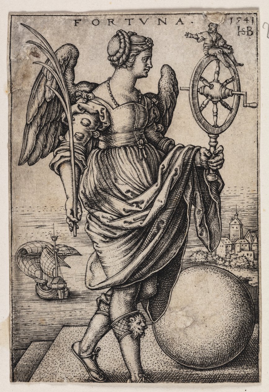 Chance (Fortuna) - Hans Sebald Beham