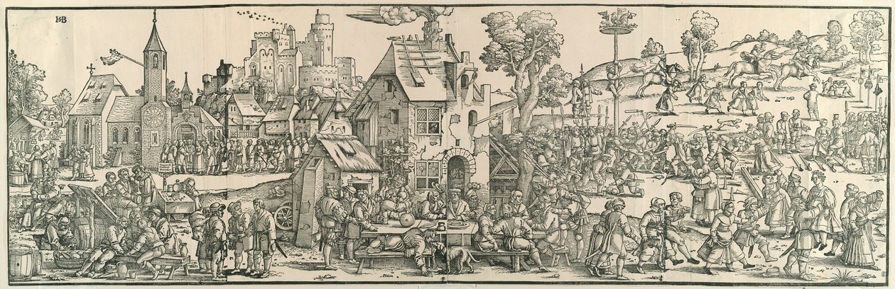 La grande foire du village - Hans Sebald Beham