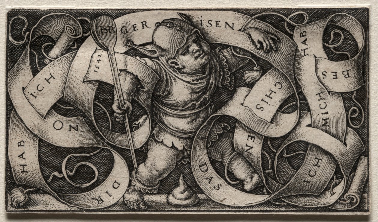 Le Petit Bouffon, 1542 - Hans Sebald Beham