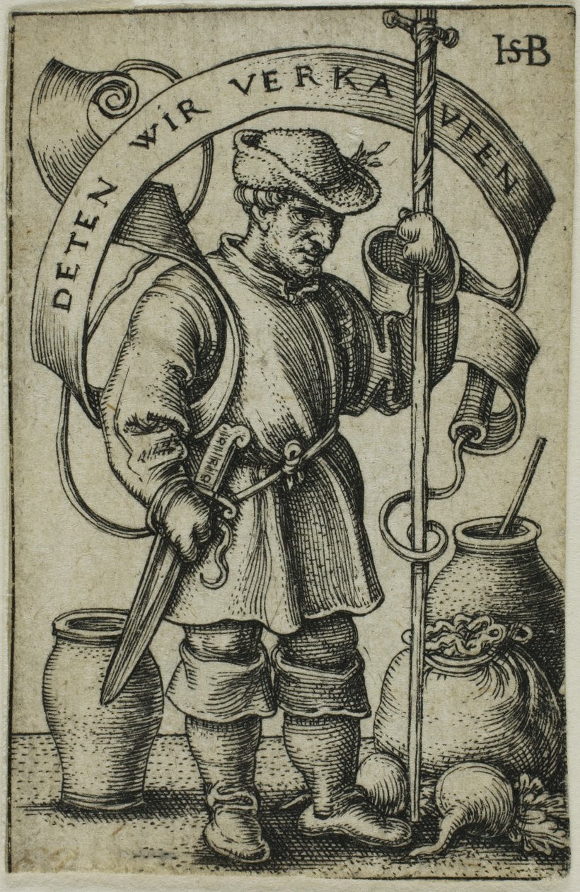 Le Marché Paysan - Hans Sebald Beham
