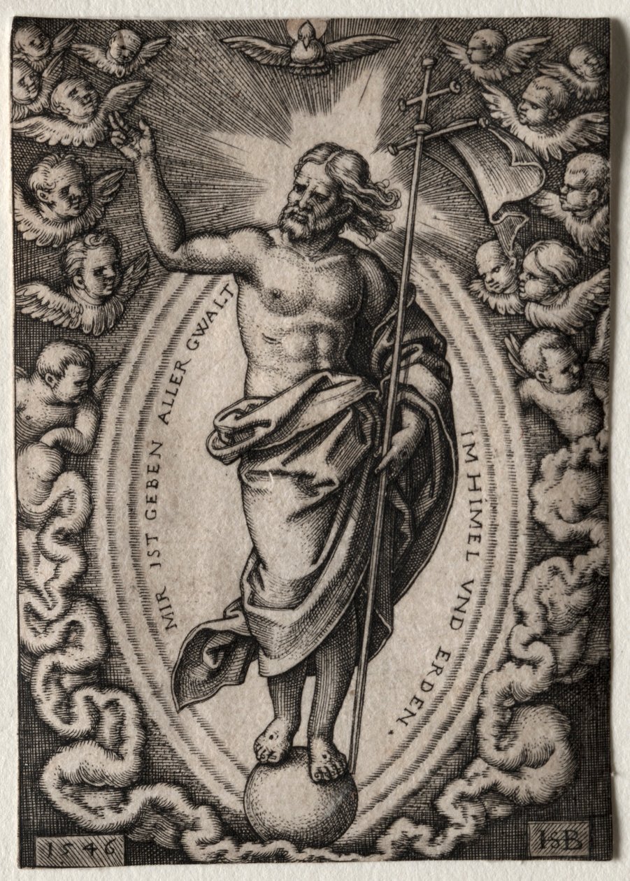 Le Sauveur, 1546 - Hans Sebald Beham