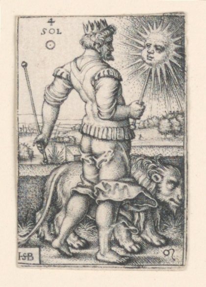 Le Soleil, des Sept Planètes - Hans Sebald Beham