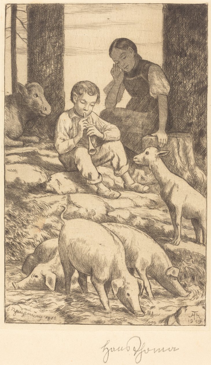 Pastorale - Hans Thoma