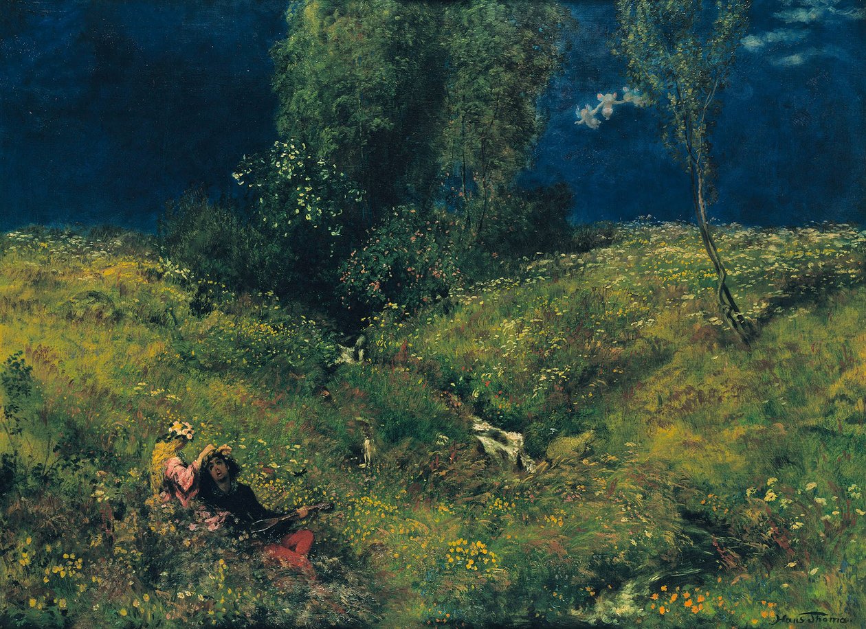 Été, 1872 - Hans Thoma