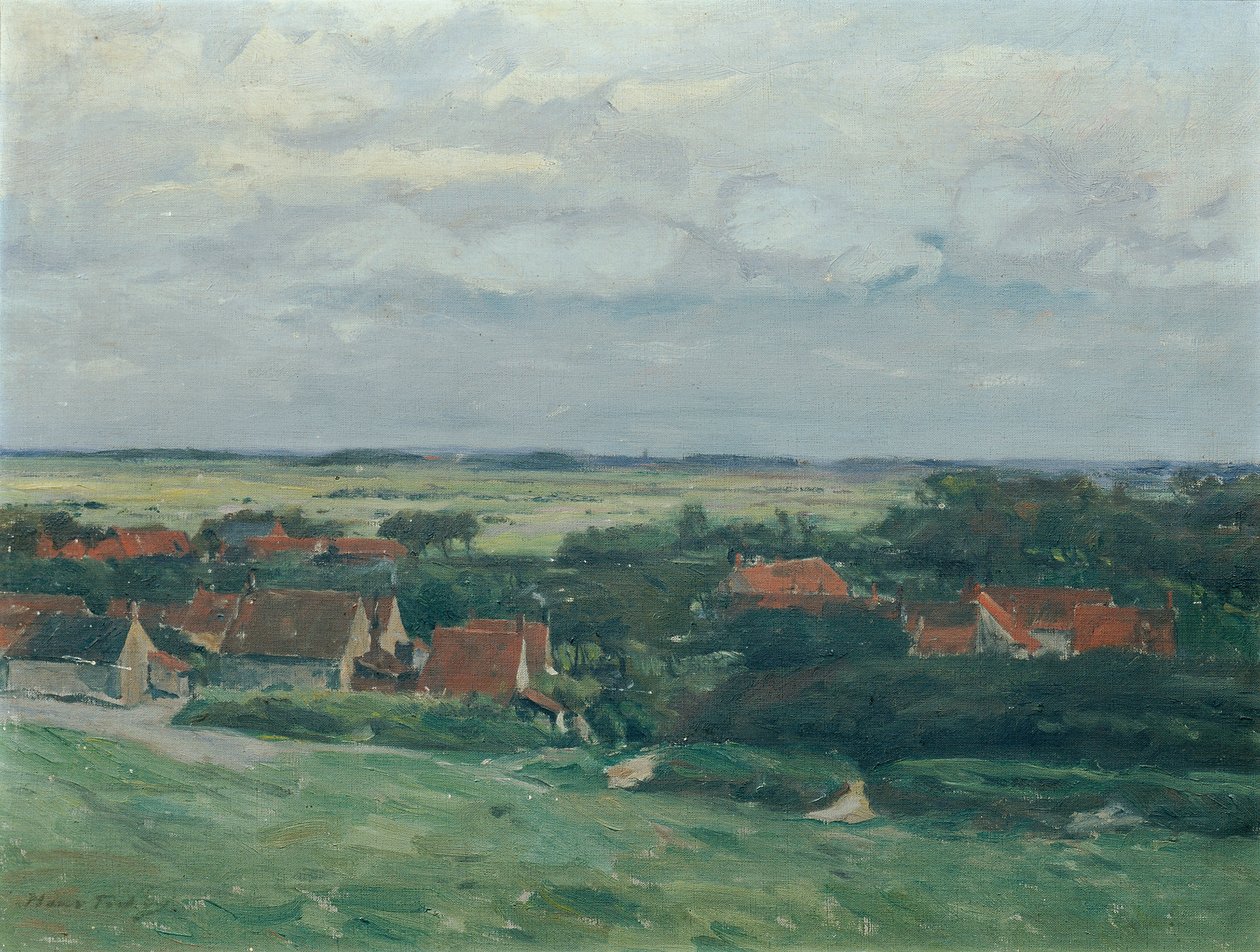 Paysage hollandais - Hans Tichy