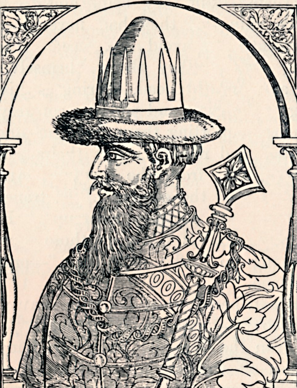 Le tsar Ivan le Terrible, 1590, 1903 - Hans Wengel