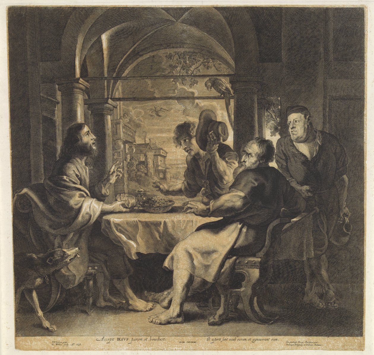 Repas à Emmaüs - Hans Witdoeck
