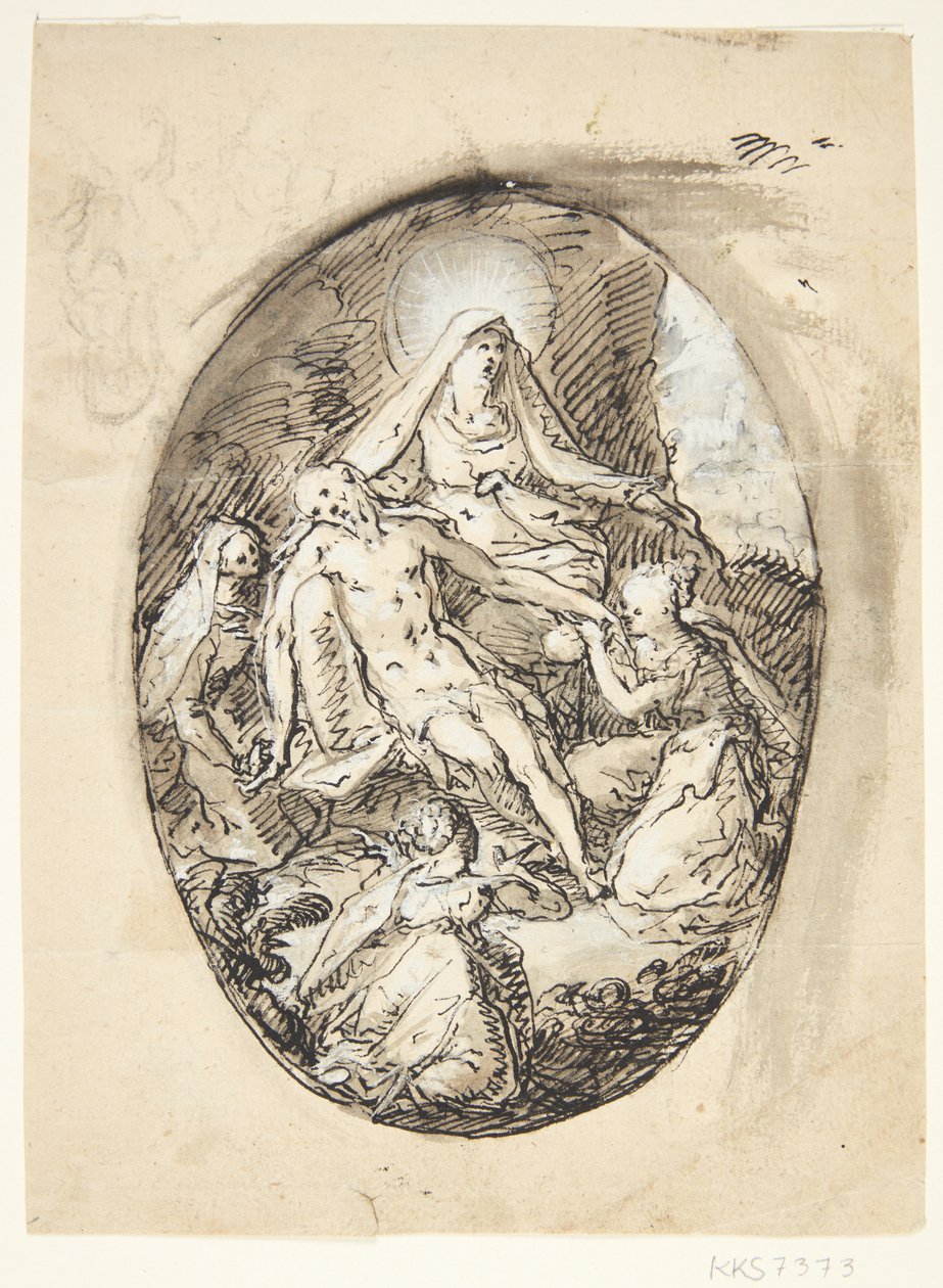 La Lamentation - Hans von Aachen