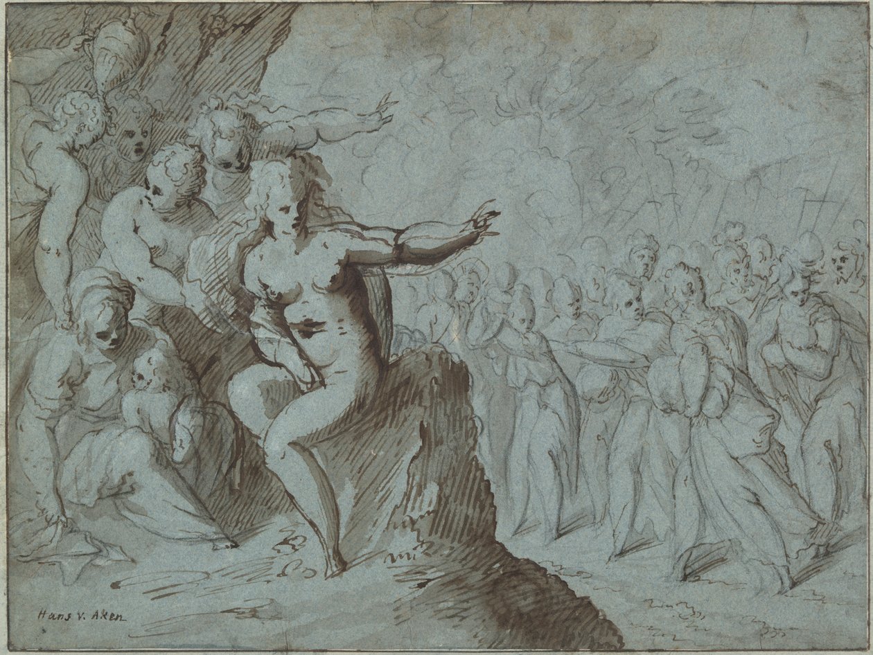 Scène mythologique - Hans von Aachen