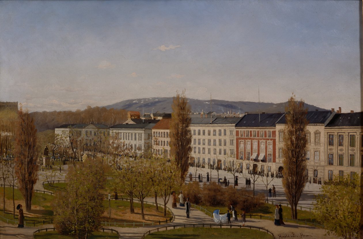 Rue Karl Johans - Harald B. Hansen