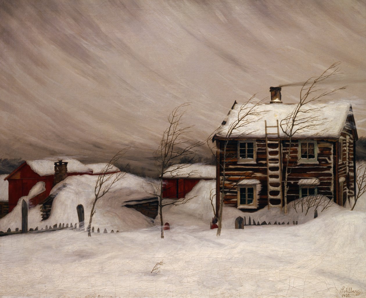 Blizzard - Harald Oscar Sohlberg