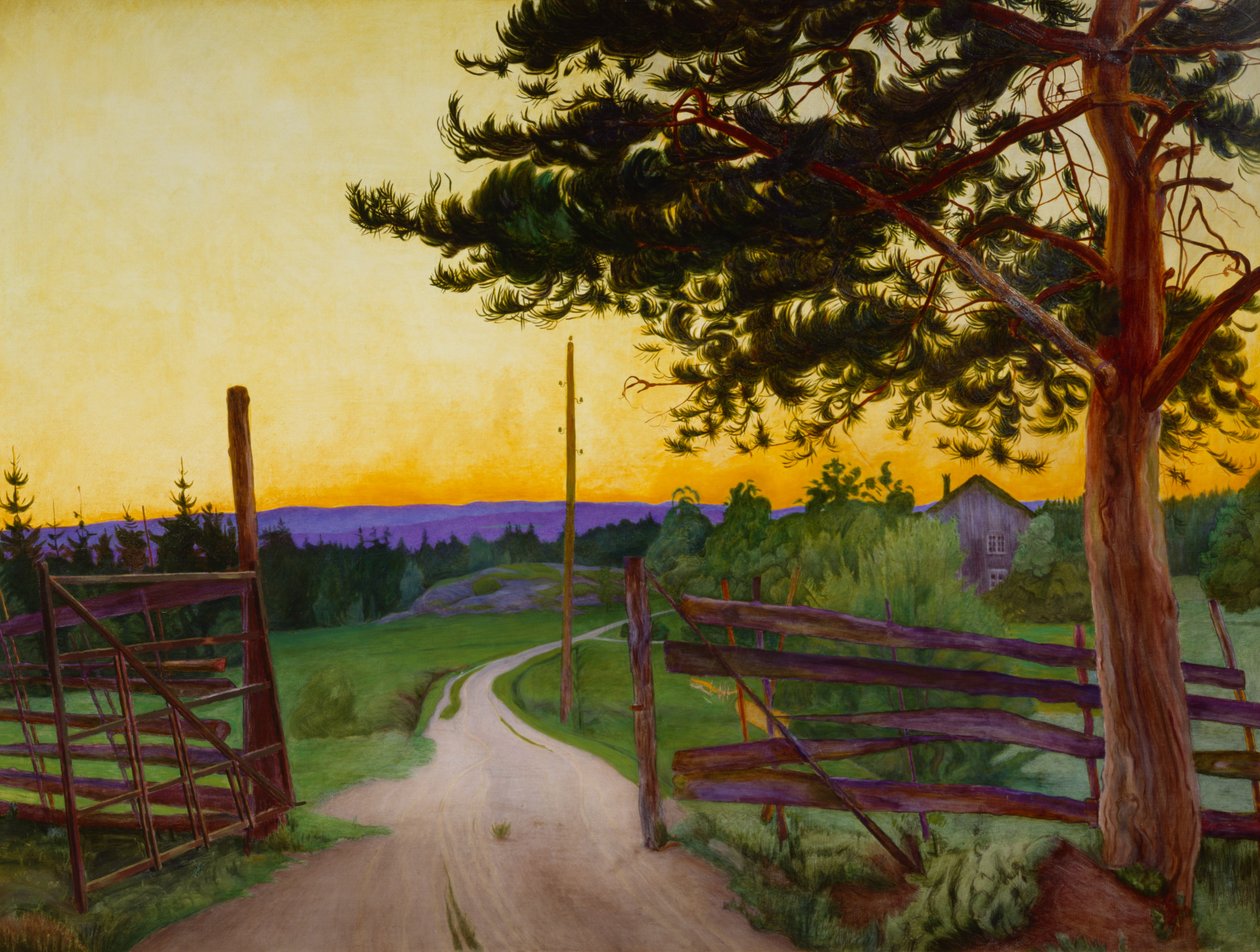 Route de Campagne - Harald Oscar Sohlberg