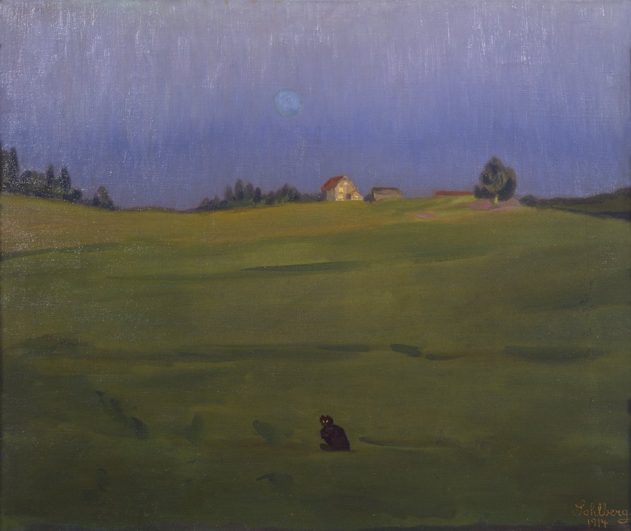 De Hogsvedt à Ås - Harald Oscar Sohlberg