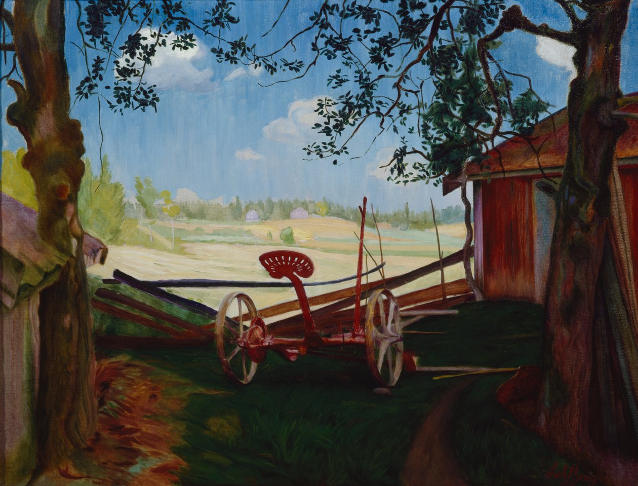 Lumière et ombre - Harald Oscar Sohlberg