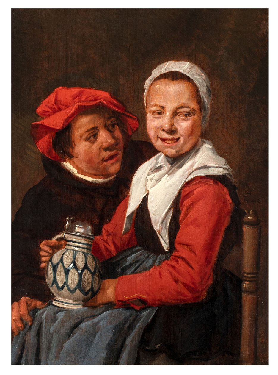Un couple joyeux - Harmen Hals