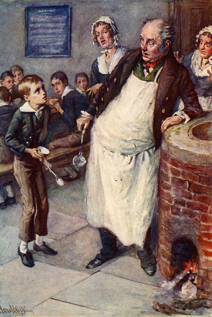 Oliver Twist - Harold Copping