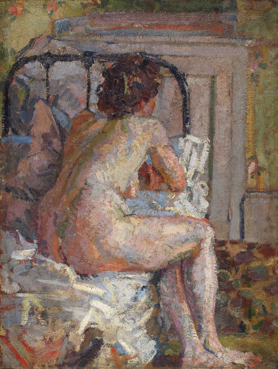 Nu sur un lit - Harold Gilman
