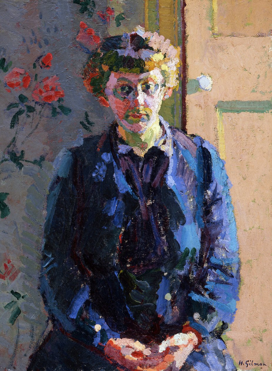 Portrait de Sylvia Gosse, 1912 - Harold Gilman