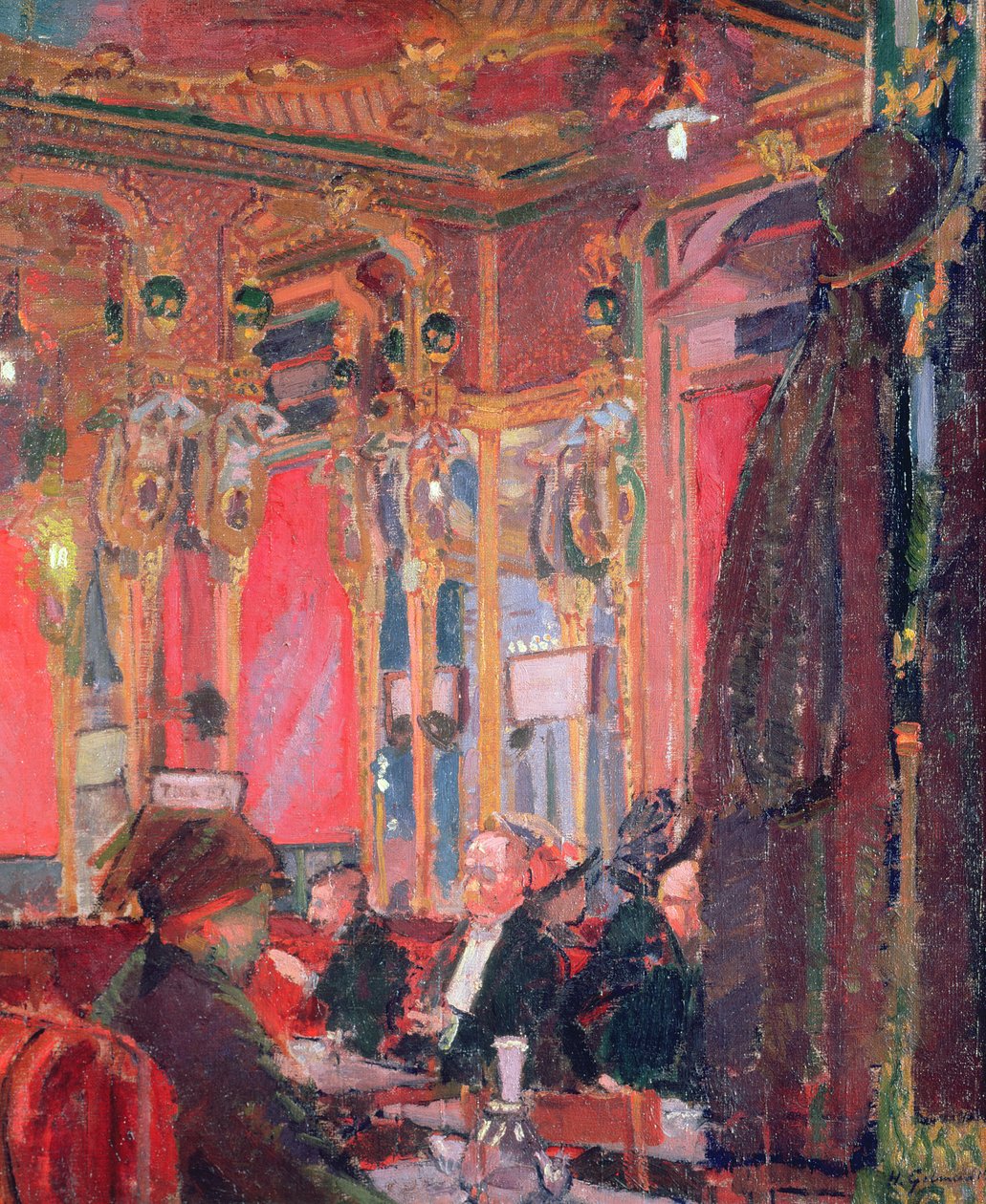 Le Café Royal, 1912 - Harold Gilman