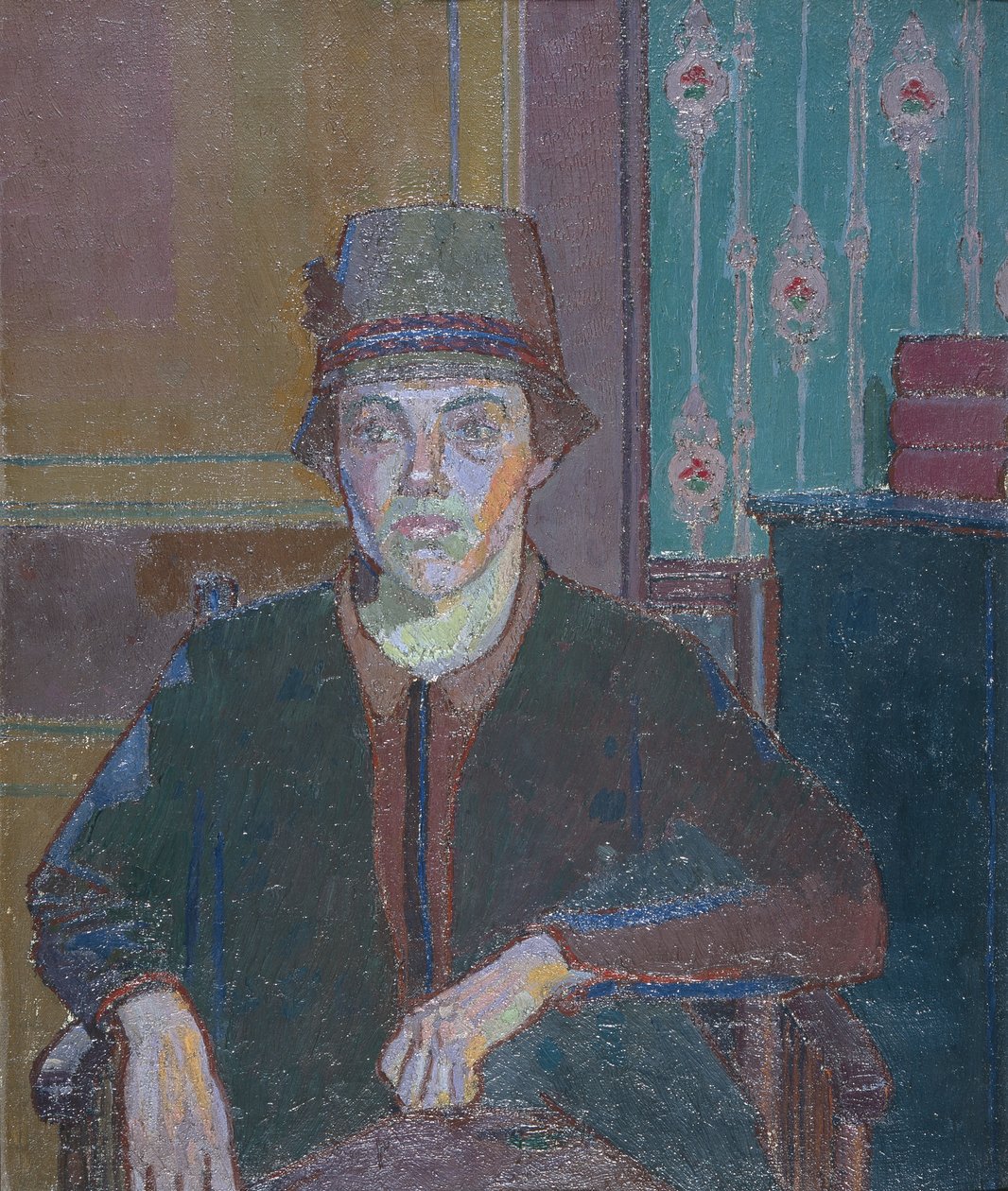 Une dame - Harold Gilman