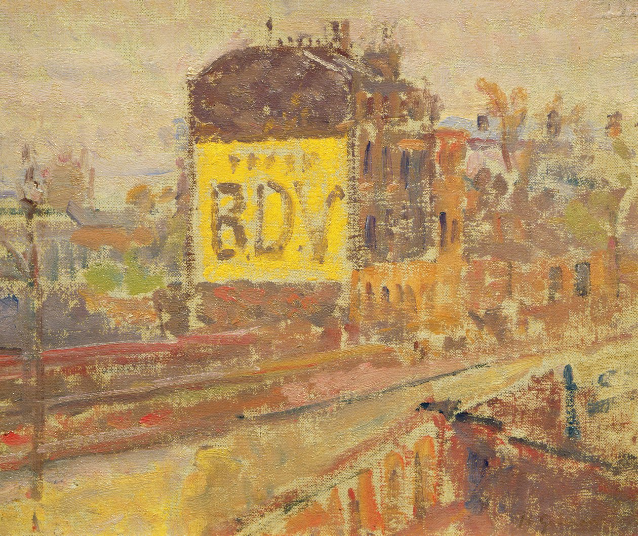 Hampstead Road, c.1910-11 - Harold Gilman