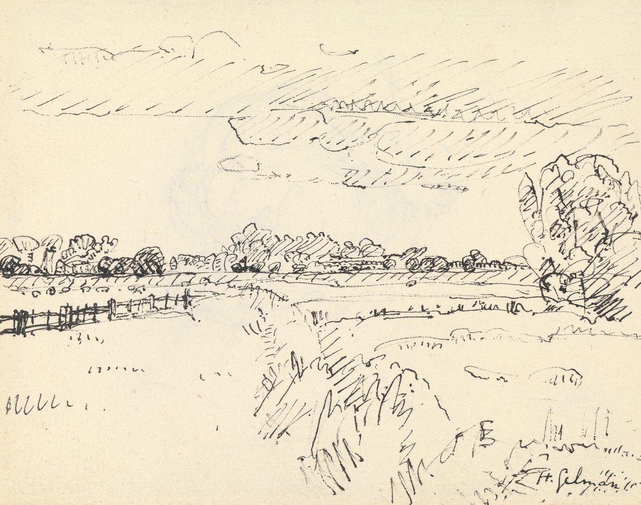 Romney Marsh - Harold Gilman