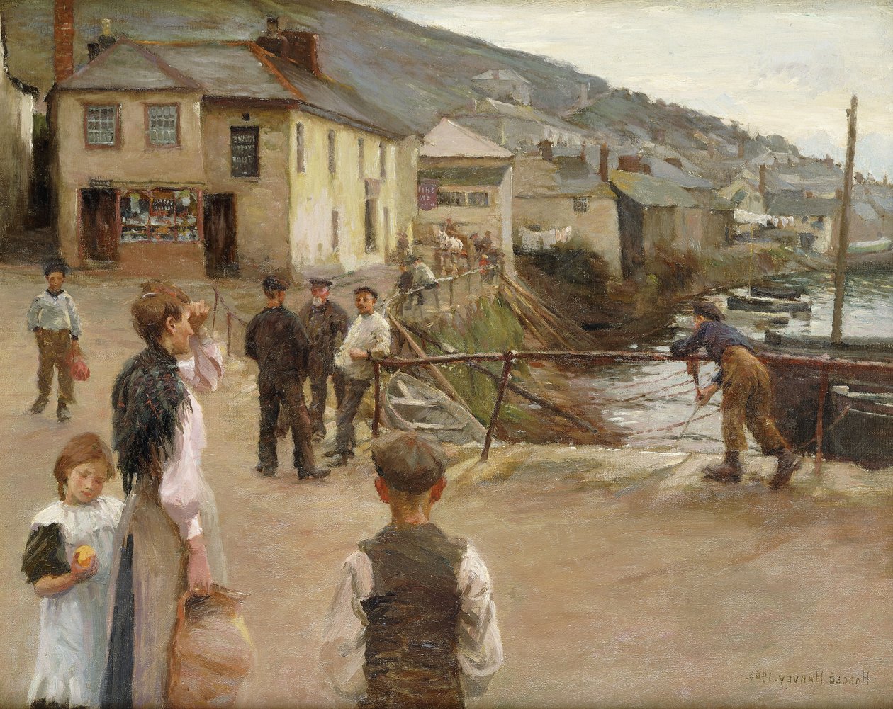 Mousehole - Harold Harvey