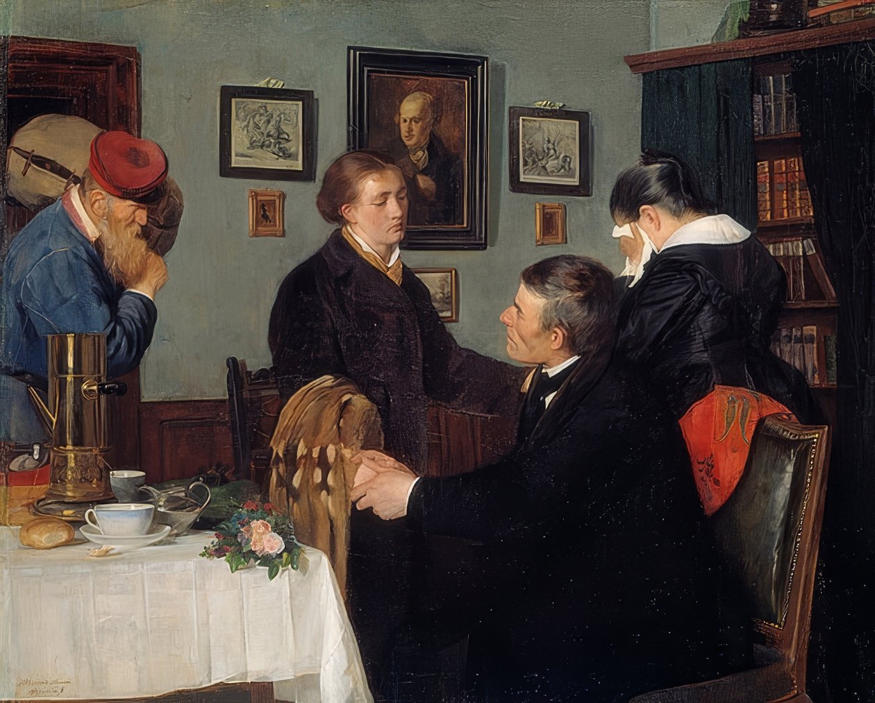 Adieu - Harriet Backer