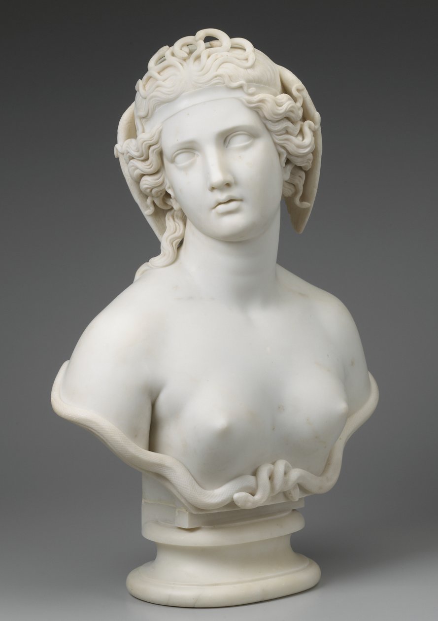 Méduse, vers 1854 - Harriet Goodhue Hosmer