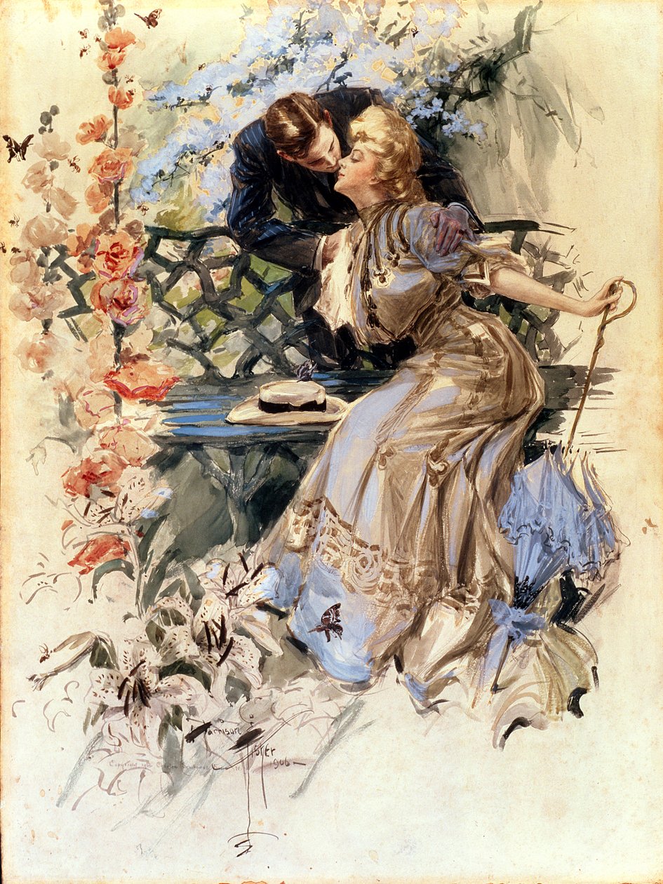 Jours de fiançailles, 1906 - Harrison Fisher
