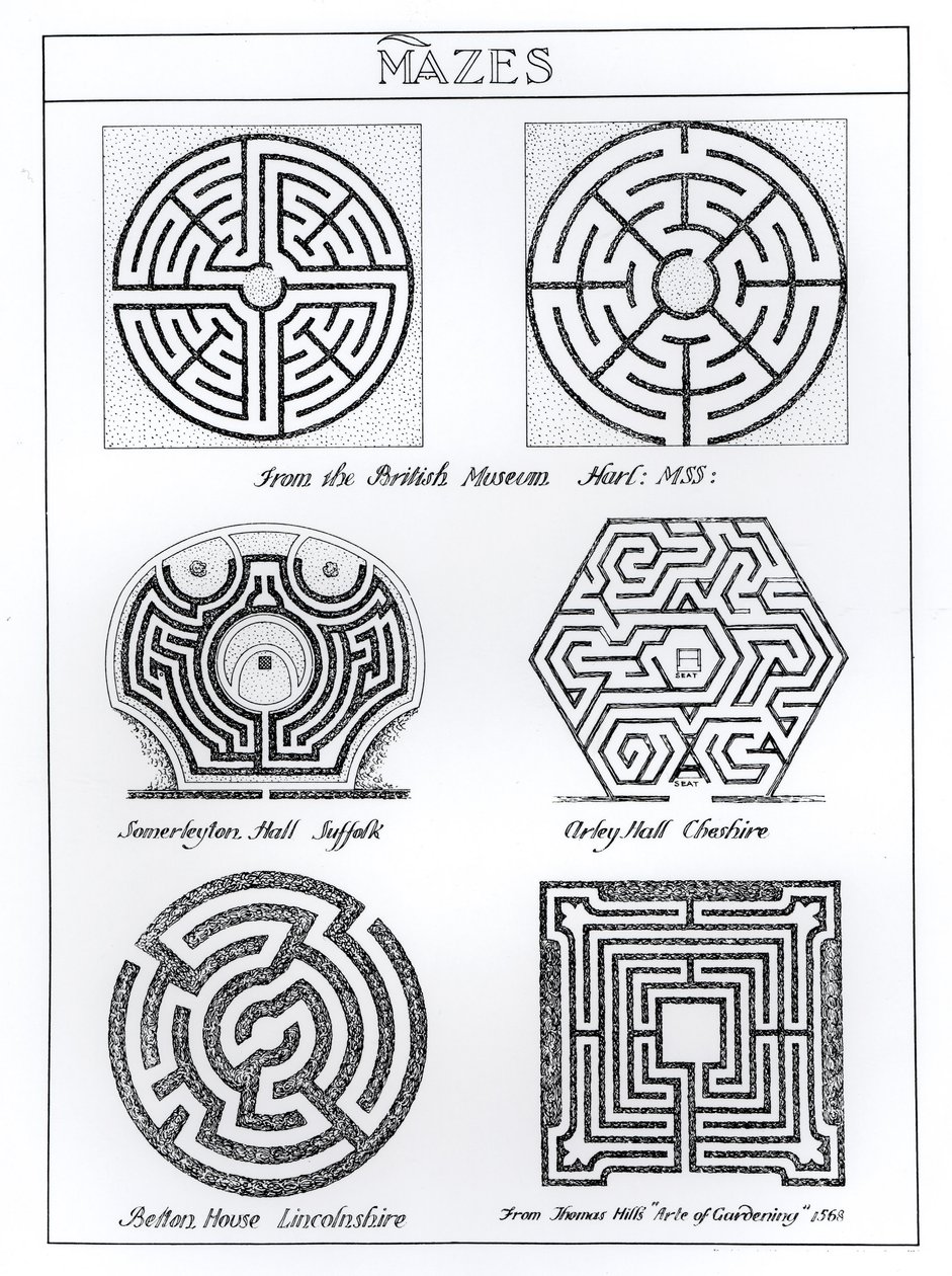 Labyrinthes, vers 1900 - Harry Inigo Triggs