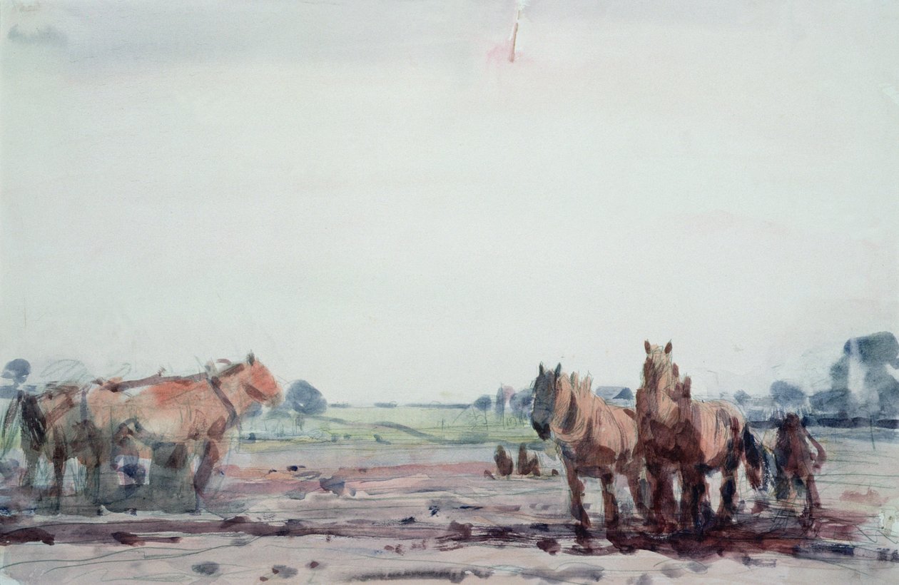 Chevaux de labour - Harry Becker