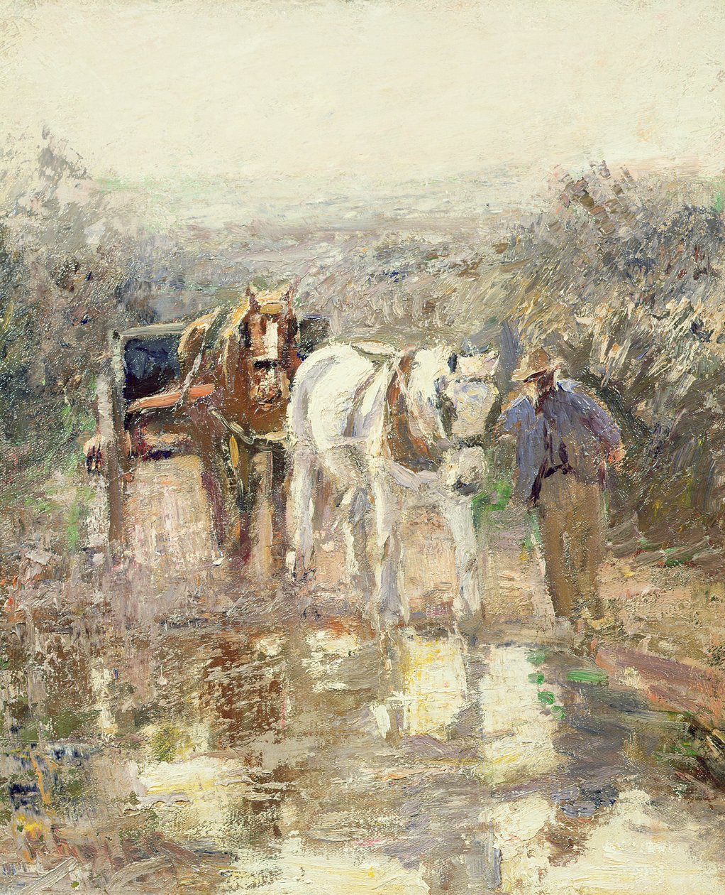 Chevaux et Chariot - Harry Fidler