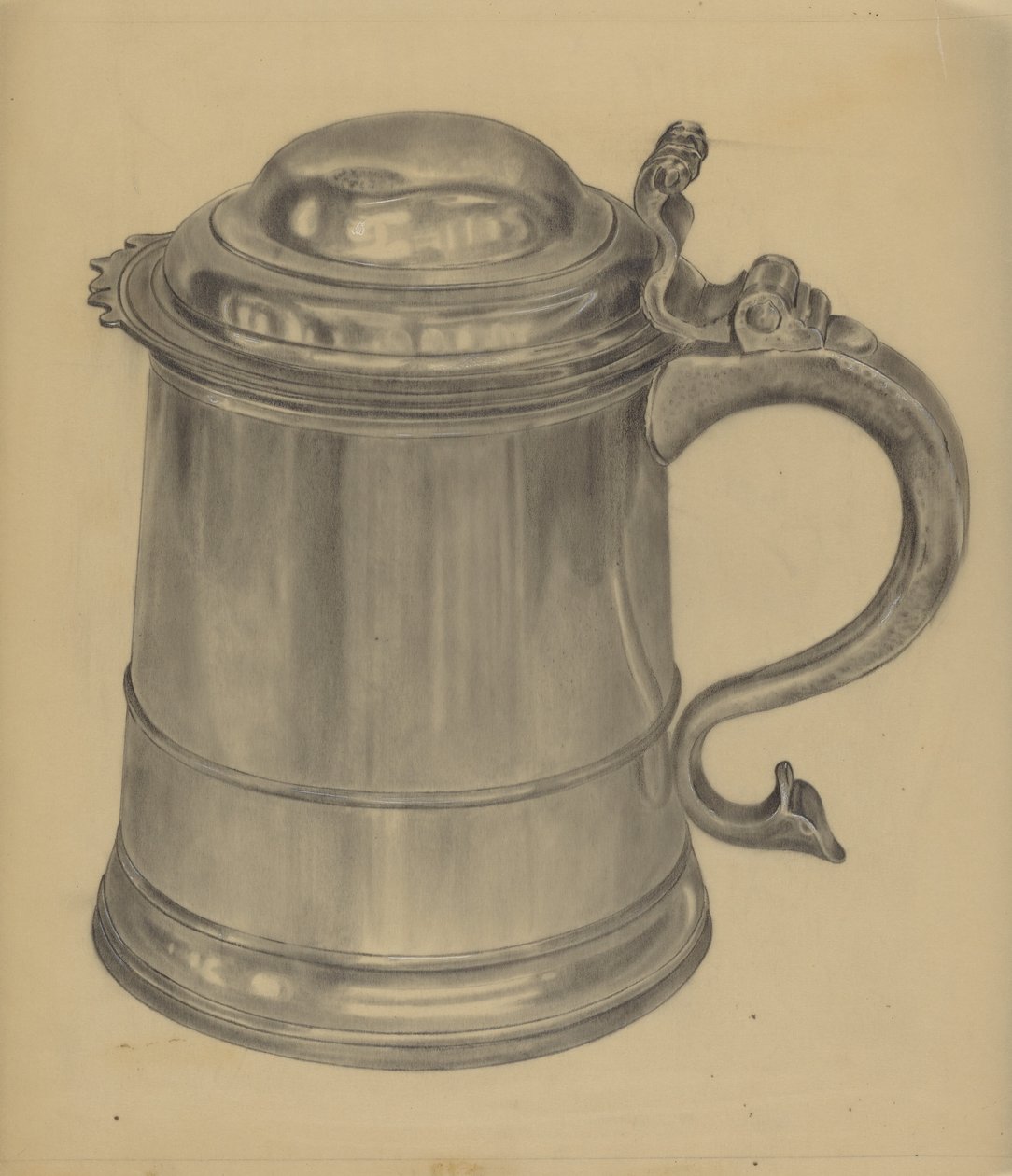 Chope en étain - Harry Goodman