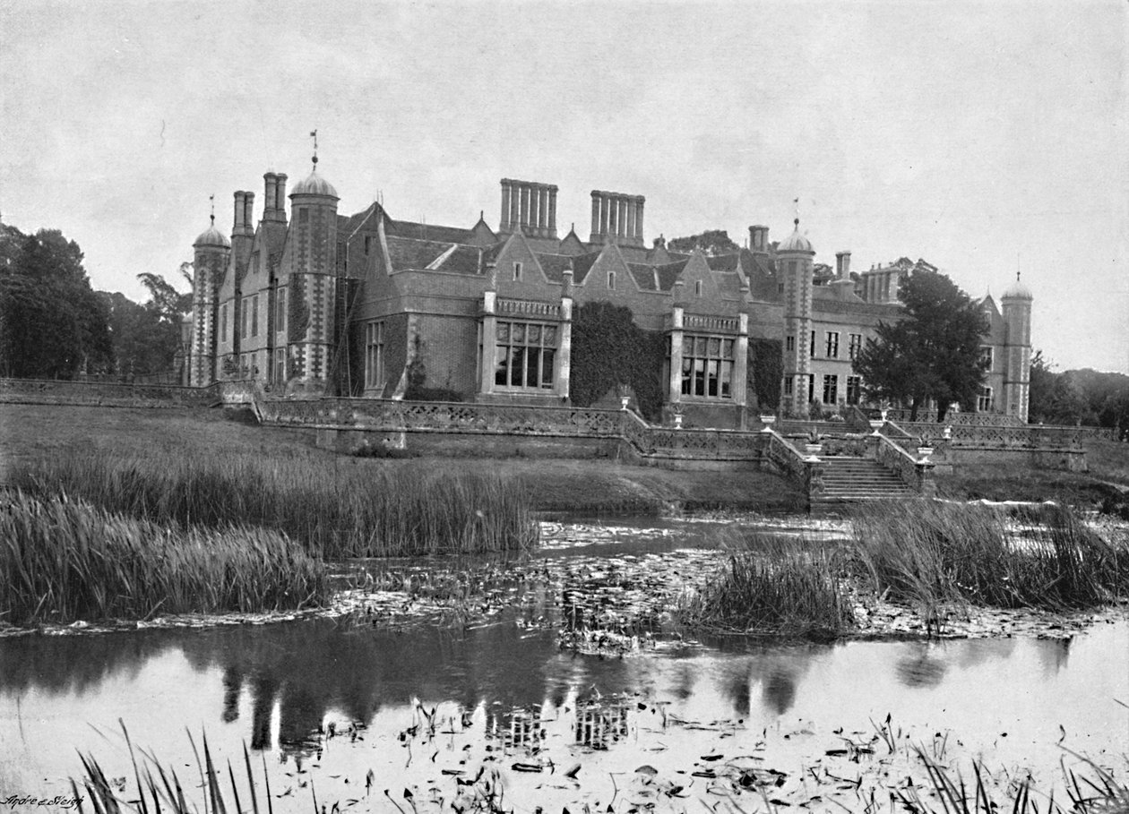 Charlecote Hall, vers 1896 - Harvey Barton