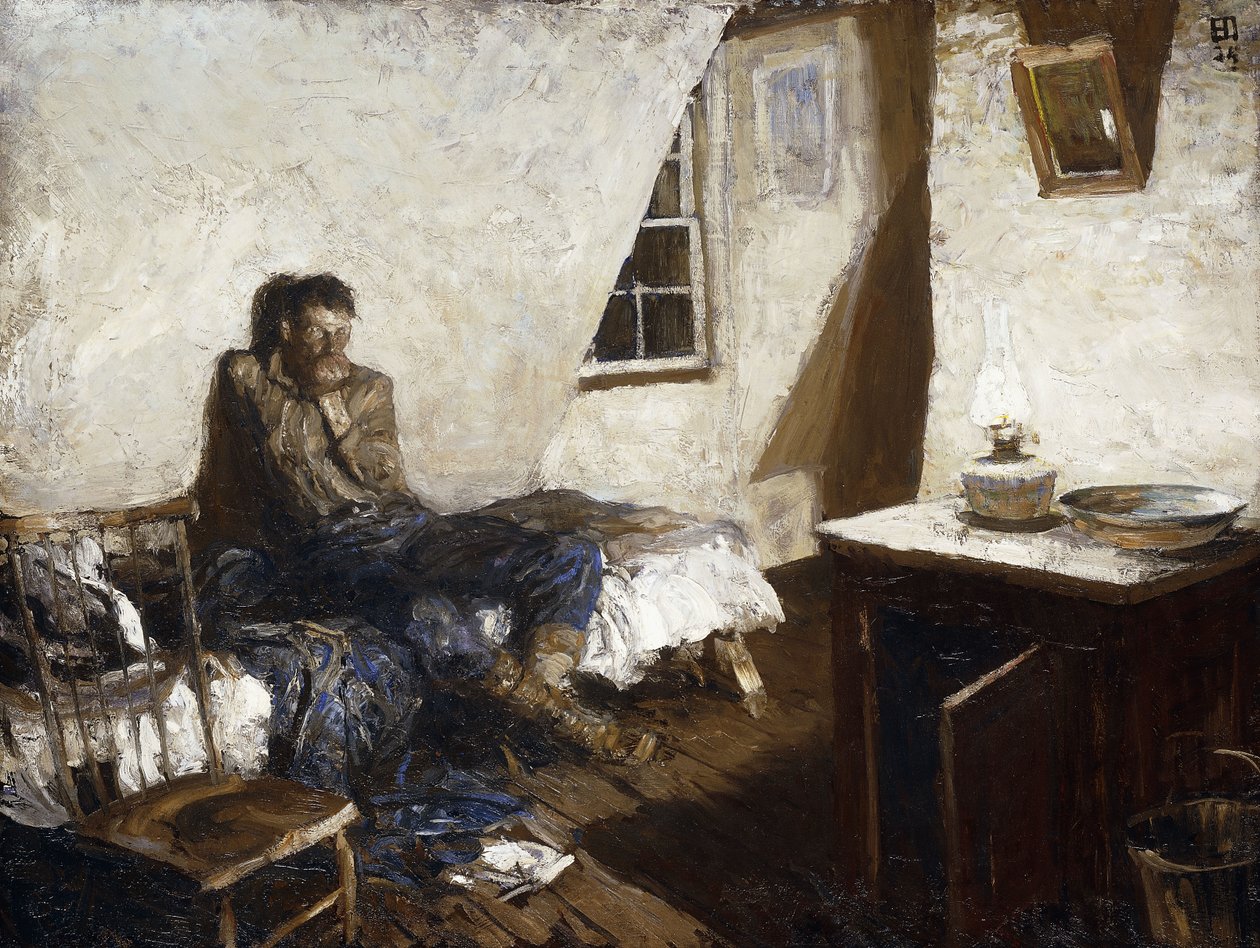Le vieux mineur - Harvey T. Dunn