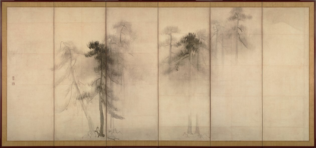松林図・左隻 - Hasegawa Tohaku