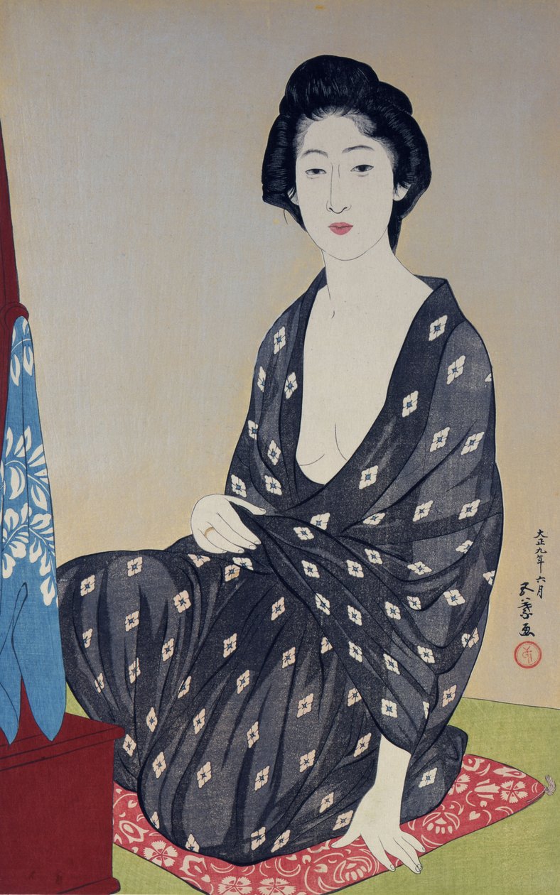 Femme en vêtement d