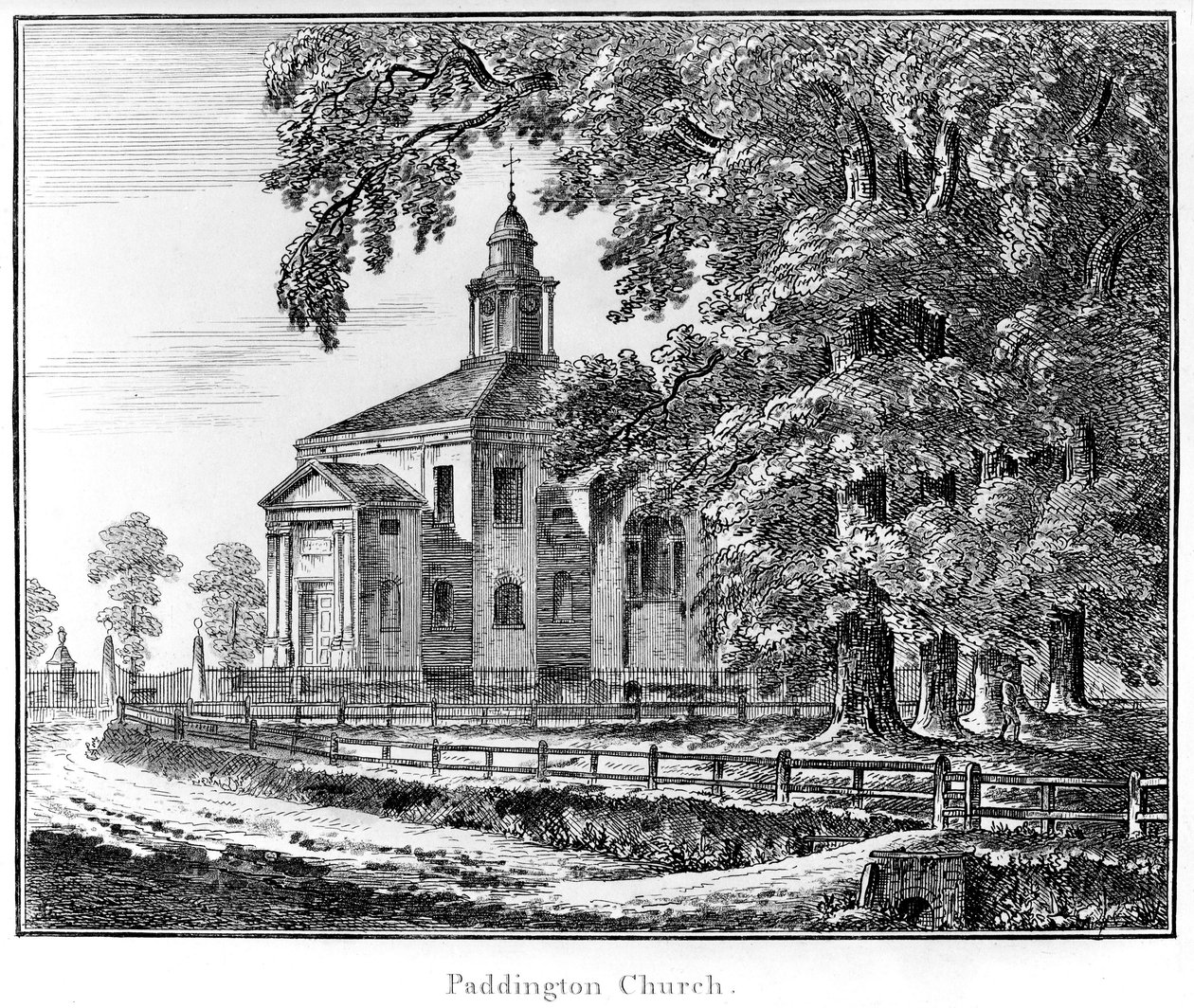 Église de Paddington, 1795 - Haynes King