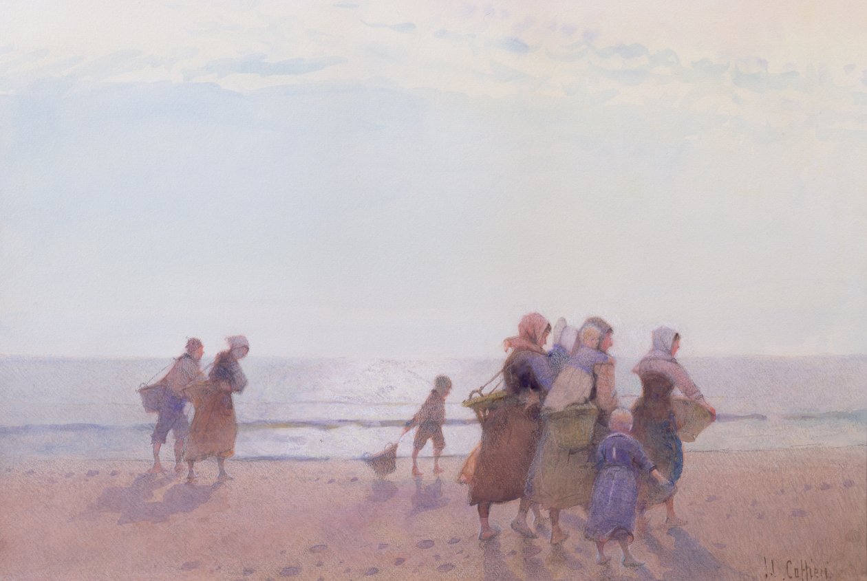 Ramasseurs de moules - Hector Caffieri