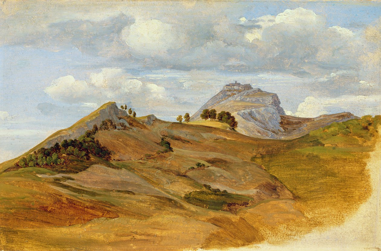 Vue de Civitella, 1822 - Heinrich Reinhold